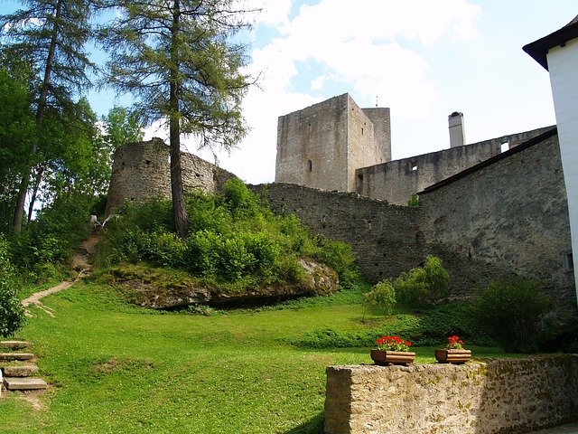 zřícenina hradu Landštejn